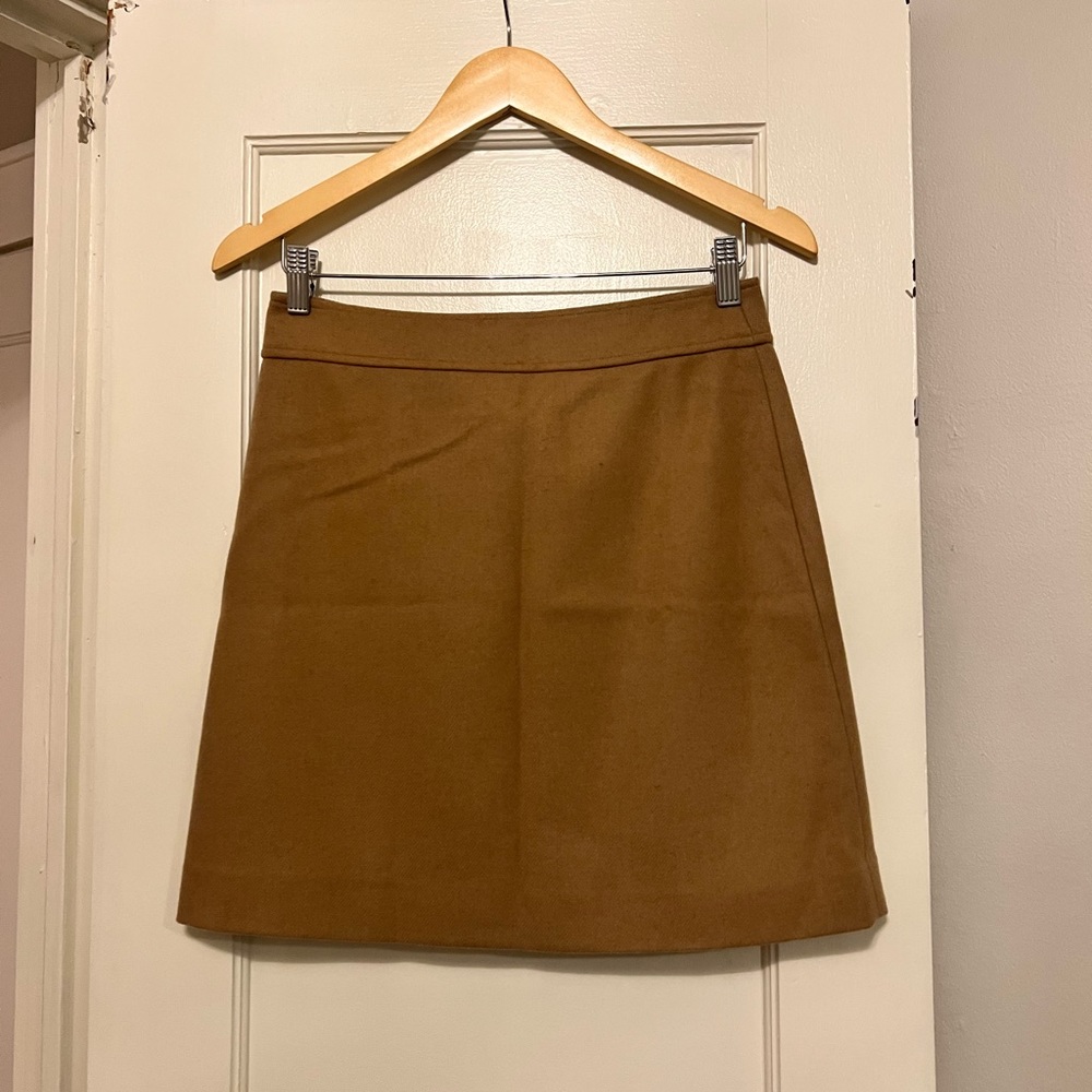 JCrew Camel Skirt